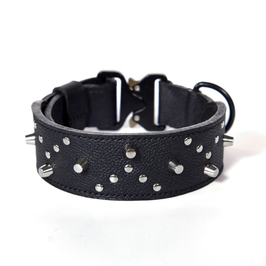 Midnight Studs Collar - Exclusive Luxury Dog Accessories to Elevate Your Stylish Pet – BARKNOD