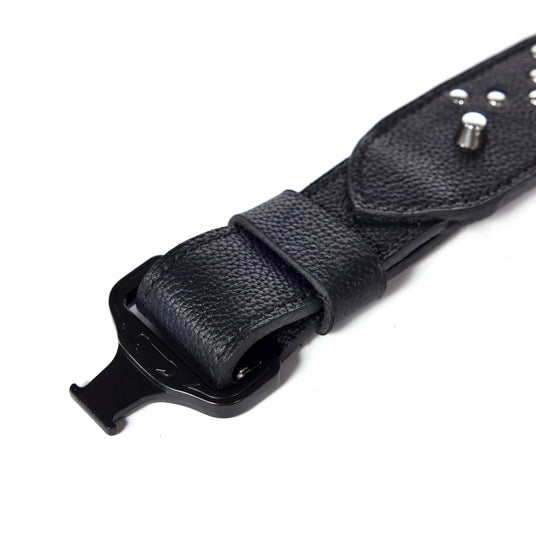 Black Studded Dog Collar - Barknod