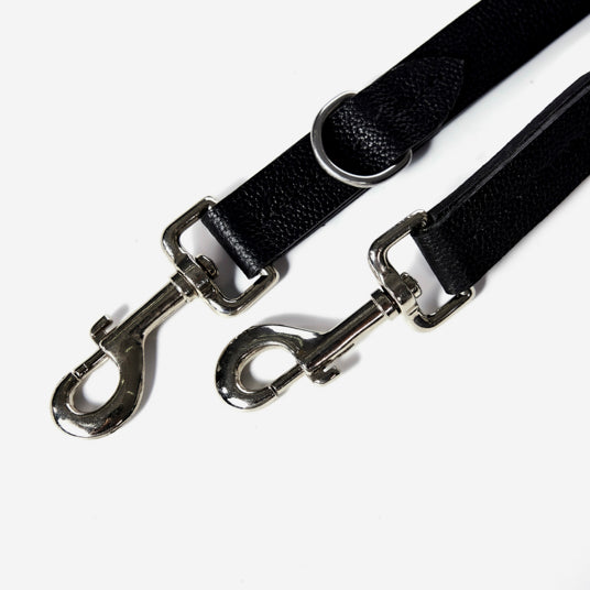 Multifunctional black dog leash - Barknod