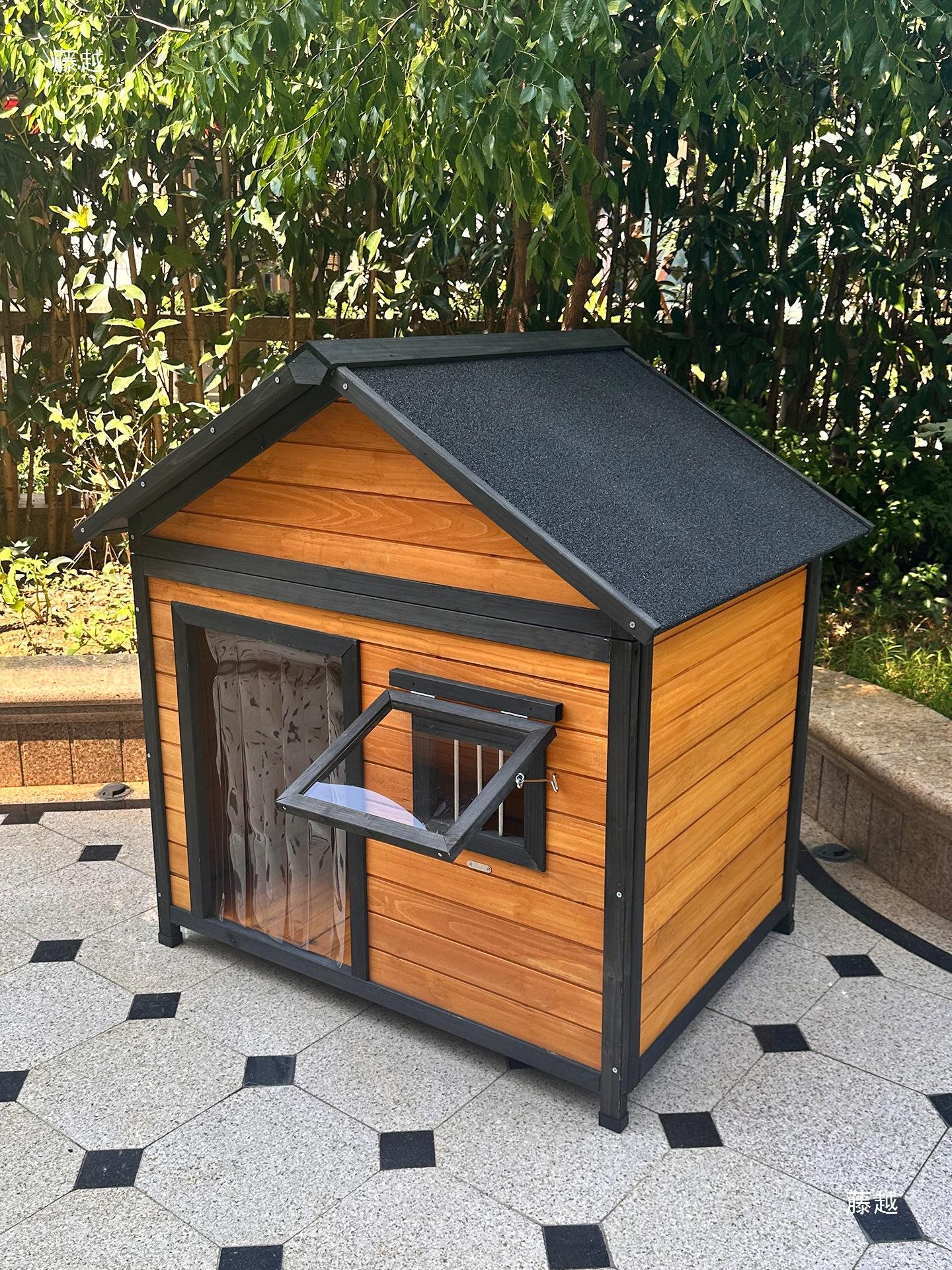 Luxury Eco-Friendly Wooden Dog Villa – Sustainable Outdoor Dog House ...