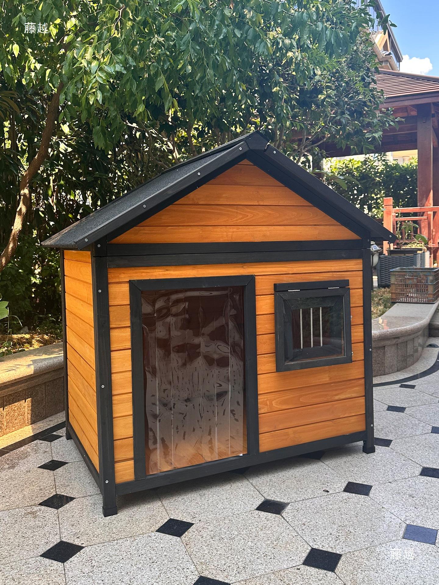 Luxury Eco-Friendly Wooden Dog Villa – Sustainable Outdoor Dog House ...